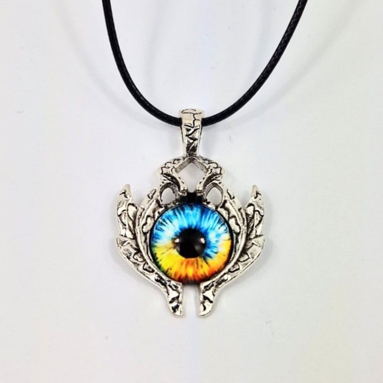 #10 Necklace - Multicoloured Dragon Eye