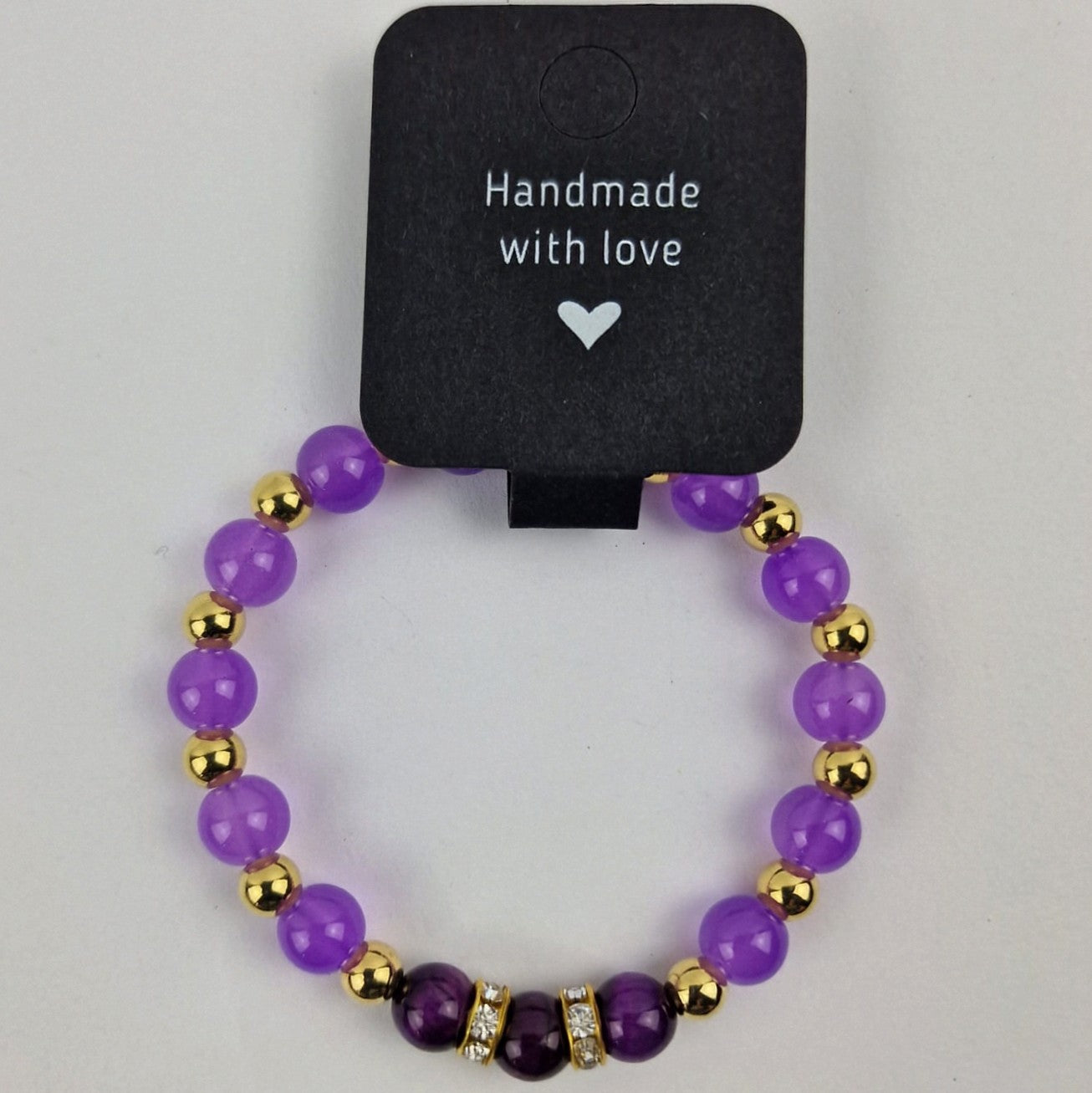 #33 Stretch Bracelet - Purple