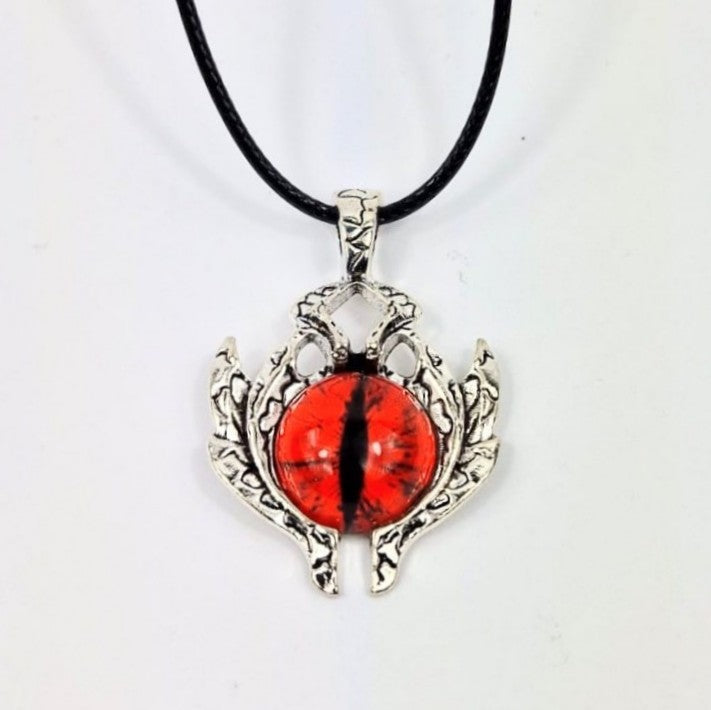 #12 Necklace - Red Dragon Eye