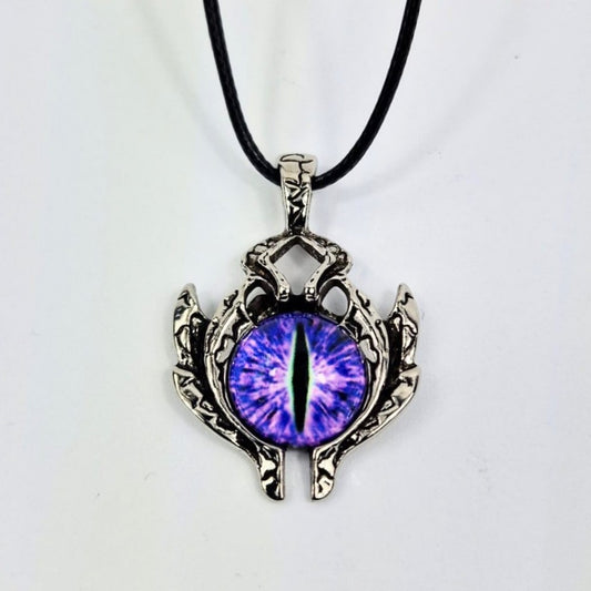 #18 Necklace - Purple Dragon Eye