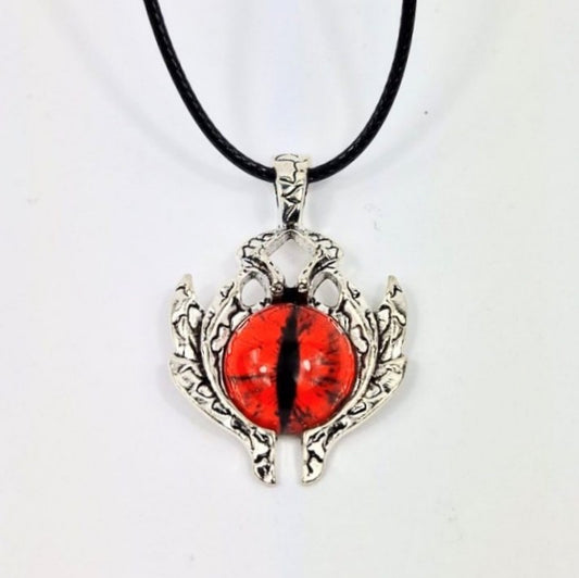 #12 Necklace - Red Dragon Eye