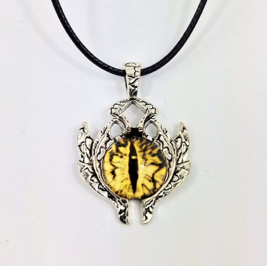 #16 Necklace - Yellow Dragon Eye