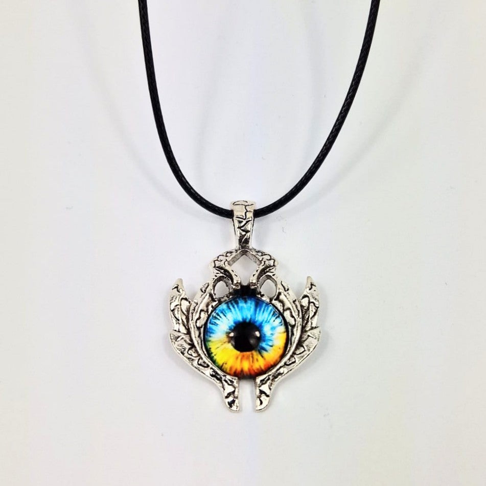 #10 Necklace - Multicoloured Dragon Eye